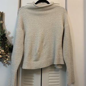 UGG teddy mockneck sweater medium